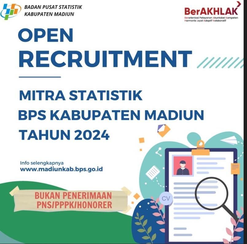 PEREKRUTAN CALON MITRA STATISTIK BPS TAHUN 2024