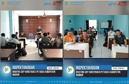 Brifieng Petugas Survei UDP Konstruksi Kabupaten Madiun