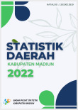 Statistik Daerah Kabupaten Madiun 2022 